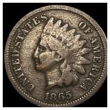 1865 Indian Head Cent NEARLY UNCIRCULATED
