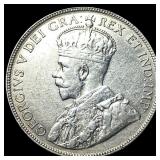 1917 Canada Silver 50 Cents CLOSELY UNCIRCULATED