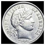 1900 Silver Barber Dime CLOSELY UNCIRCULATED