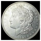 1921-D Silver Morgan Dollar LIGHTLY  CIRCULATED