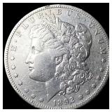 1892-S Silver Morgan Dollar NEARLY UNCIRCULATED