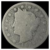 1896 Liberty Head Nickel NICELY CIRCULATED