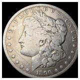 1890-CC Silver Morgan Dollar LIGHTLY CIRCULATED