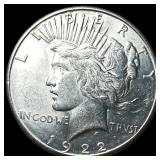 1922 Silver Peace Dollar UNCIRCULATED