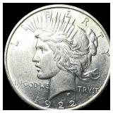1922 Silver Peace Dollar UNCIRCULATED