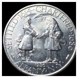 1936 Silver Albany Half Dollar UNCIRCULATED