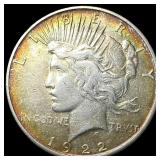 1922 Silver Peace Dollar ABOUT UNCIRCULATED