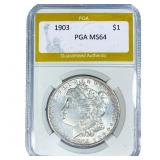1903 Morgan Silver Dollar PGA MS64