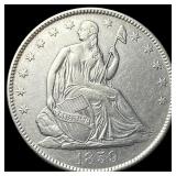 1859-O Silver Half Dollar CHOICE AU