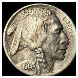 1914-S Buffalo Nickel CLOSELY UNCIRCULATED