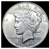 1926-S Silver Peace Dollar UNCIRCULATED