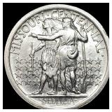 1921 Missouri Centennial Silver Half Dollar UNCIRC