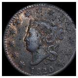 1820 Coronet Head Large Cent LIGHTLY  CIRCULATED