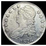 1826 Capped Bust Half Dollar CHOICE AU