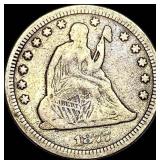 1877 Seated Liberty Quarter LIGHTLY  CIRCULATED