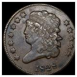 1828 Classic Head Half Cent NEARLY UNCIRCULATED