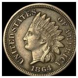1864 Bronze Indian Head Cent UNCIRCULATED