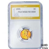 1995 Lincoln Memorial Cent PGA MS66 RD DDO