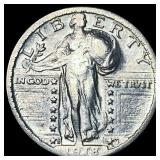 1928-S Silver Standing Liberty Quarter NEARLY UNCI