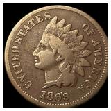 1869 Indian Head Cent NICELY CIRCULATED