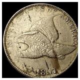 1857 Flying Eagle Cent LIGHTLY CIRCULATED