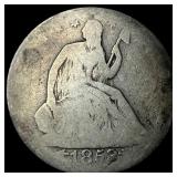 1853 Arrows/Rays Seated Liberty Half Dollar  HIGH