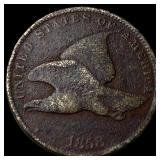 1858 Copper-Nickel Flying Eagle Cent HIGH  GRADE