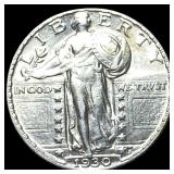 1930 Standing Liberty Silver Quarter CLOSELY UNCIR