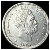 1883 Hawaii Silver Dime UNCIRCULATED