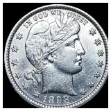 1898 Barber Quarter Dollar UNCIRCULATED