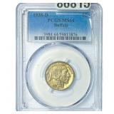 1938-D Buffalo Nickel PCGS MS64