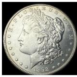 1898-S Silver Morgan Dollar CHOICE BU