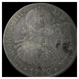 1797Mo FM Mexico 8 Reales NICELY CIRCULATED