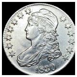 1830 Capped Bust Half Dollar UNCIRCULATED
