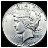 1925-S Silver Peace Dollar UNCIRCULATED