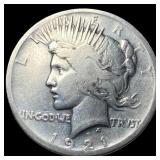 1921 Silver Peace Dollar NICELY CIRCULATED