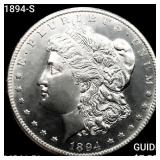 1894-S Morgan Silver Dollar UNCIRCULATED PL