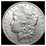 1890-CC Silver Morgan Dollar CLOSELY UNCIRCULATED