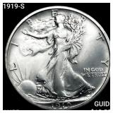 1919-S Walking Liberty Half Dollar HIGH GRADE