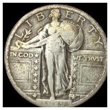 1919-S Silver Standing Liberty Quarter NEARLY UNCI