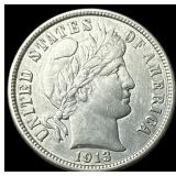 1913 Silver Barber Dime UNCIRCULATED