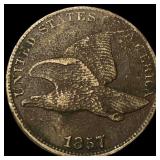 1857 Flying Eagle Cent CLOSELY UNCIRCULATED