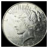 1927-S Peace Silver Dollar UNCIRCULATED