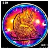 1880 Seated Liberty Half Dollar GEM PROOF +