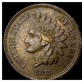 1873 Indian Head Cent CLOSELY UNCIRCULATED