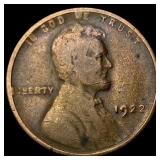 1922 No D Lincoln Wheat Cent NICELY  CIRCULATED