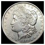 1878-CC Silver Morgan Dollar CHOICE AU