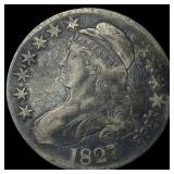 1827 Capped Bust Half Dollar LIGHTLY  CIRCULATED