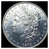1878 8TF Silver Morgan Dollar CHOICE AU