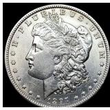 1897-O Silver Morgan Dollar ABOUT UNCIRCULATED